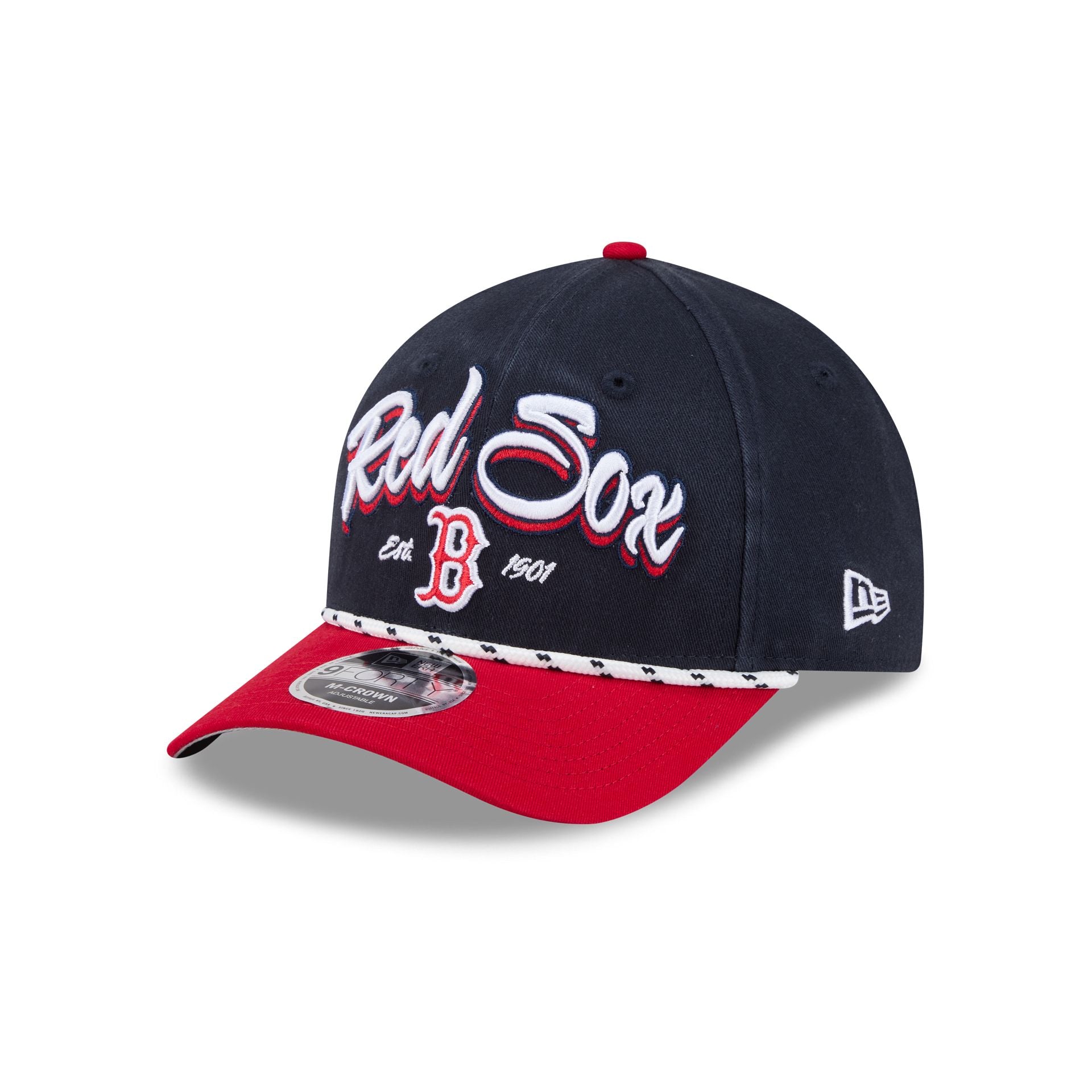 Boston Red Sox Team Loyal 9FORTY M-Crown Snapback Hat