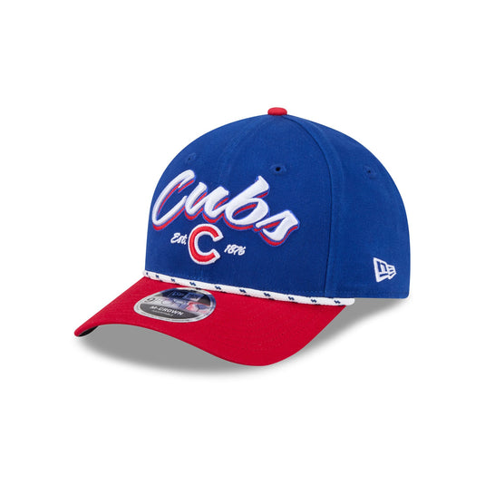 Chicago Cubs Team Loyal 9FORTY M-Crown Snapback Hat - New Era Cap