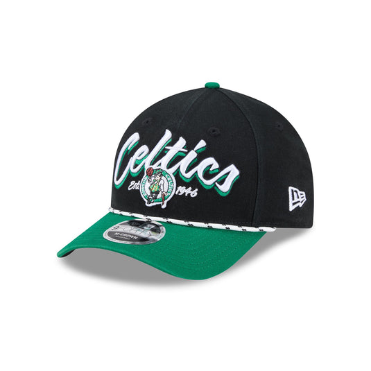 Boston Celtics Team Loyal 9FORTY M-Crown Snapback Hat - New Era Cap