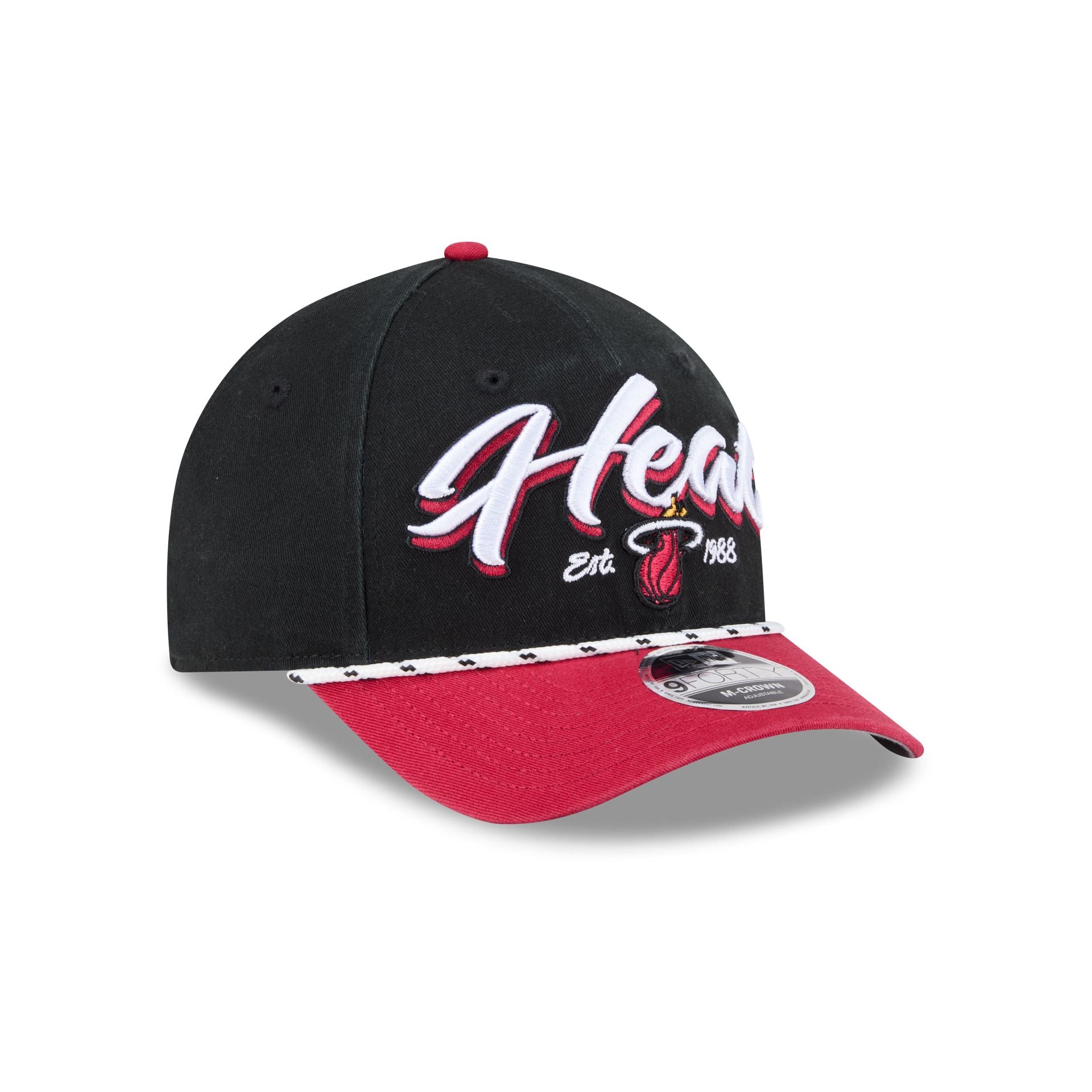 Miami Heat Team Loyal 9FORTY M-Crown Snapback Hat