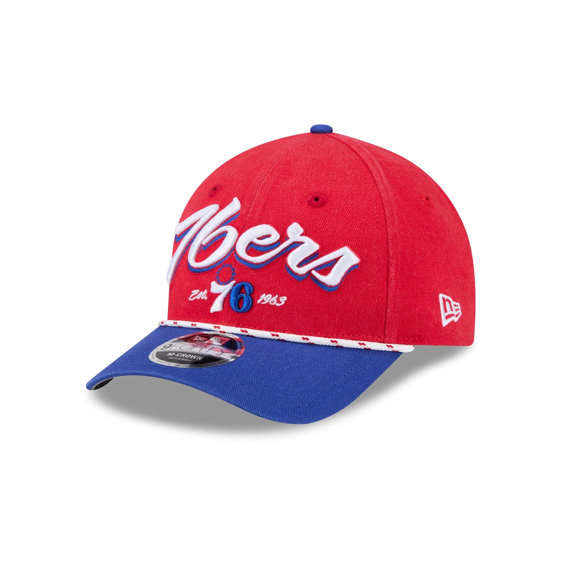 Philadelphia 76ers Team Loyal 9FORTY M-Crown Snapback Hat