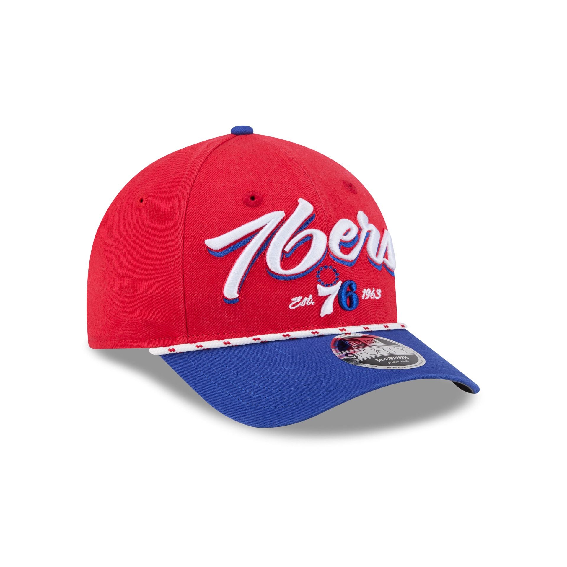 Philadelphia 76ers Team Loyal 9FORTY M-Crown Snapback Hat