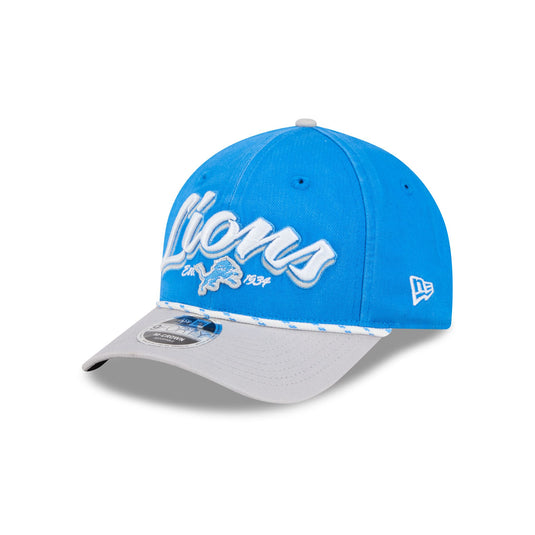 Detroit Lions Team Loyal 9FORTY M-Crown Snapback Hat - New Era Cap