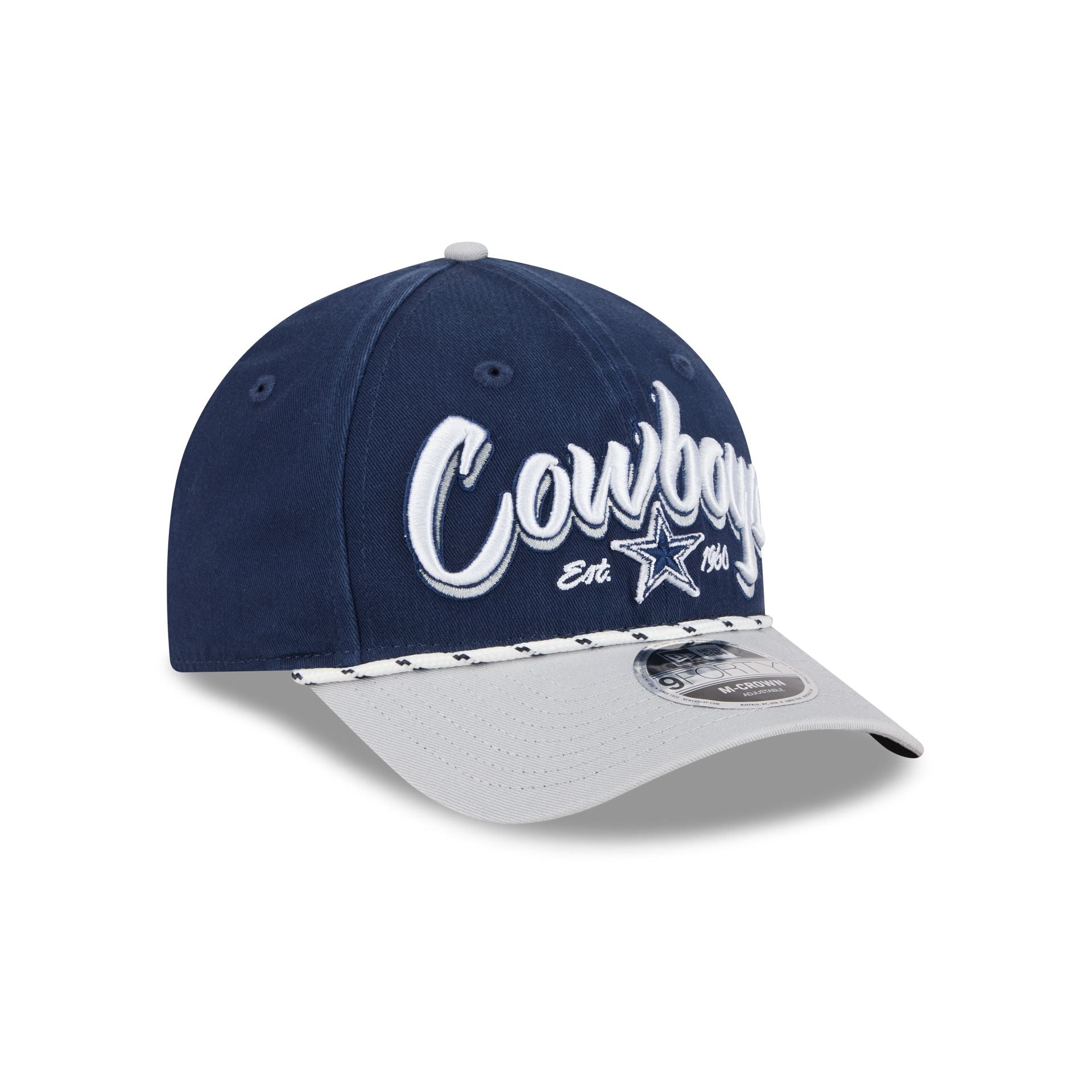 Dallas Cowboys Team Loyal 9FORTY M-Crown Snapback Hat