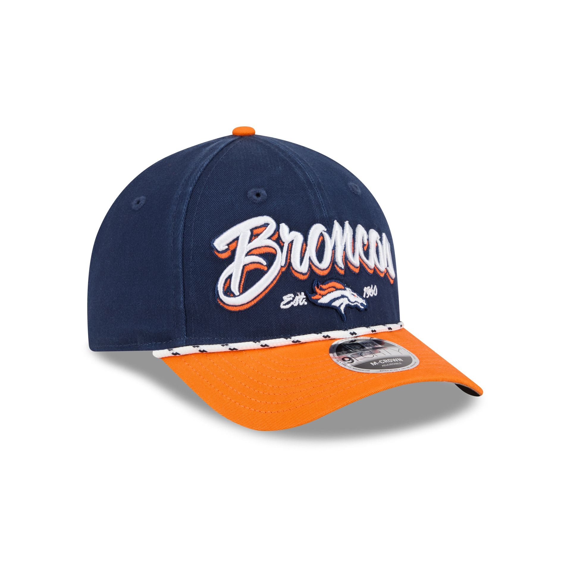 Denver Broncos Team Loyal 9FORTY M-Crown Snapback Hat