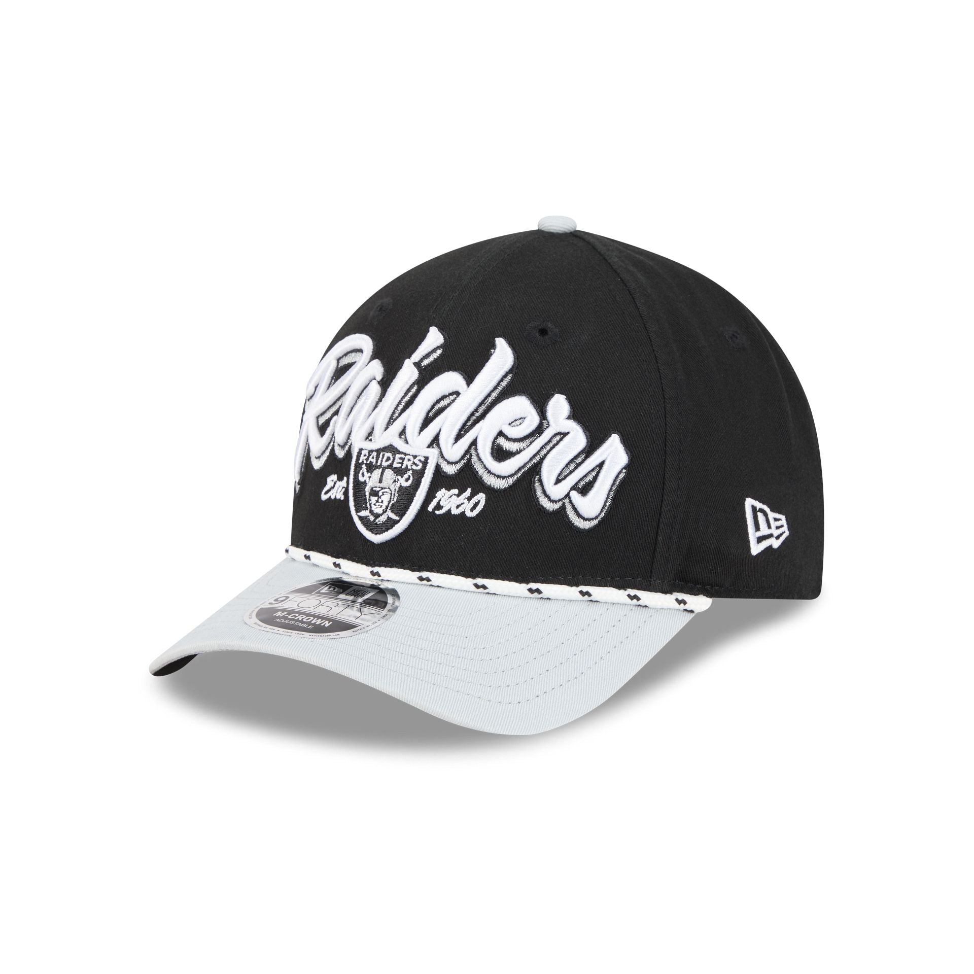 Las Vegas Raiders Team Loyal 9FORTY M-Crown Snapback Hat