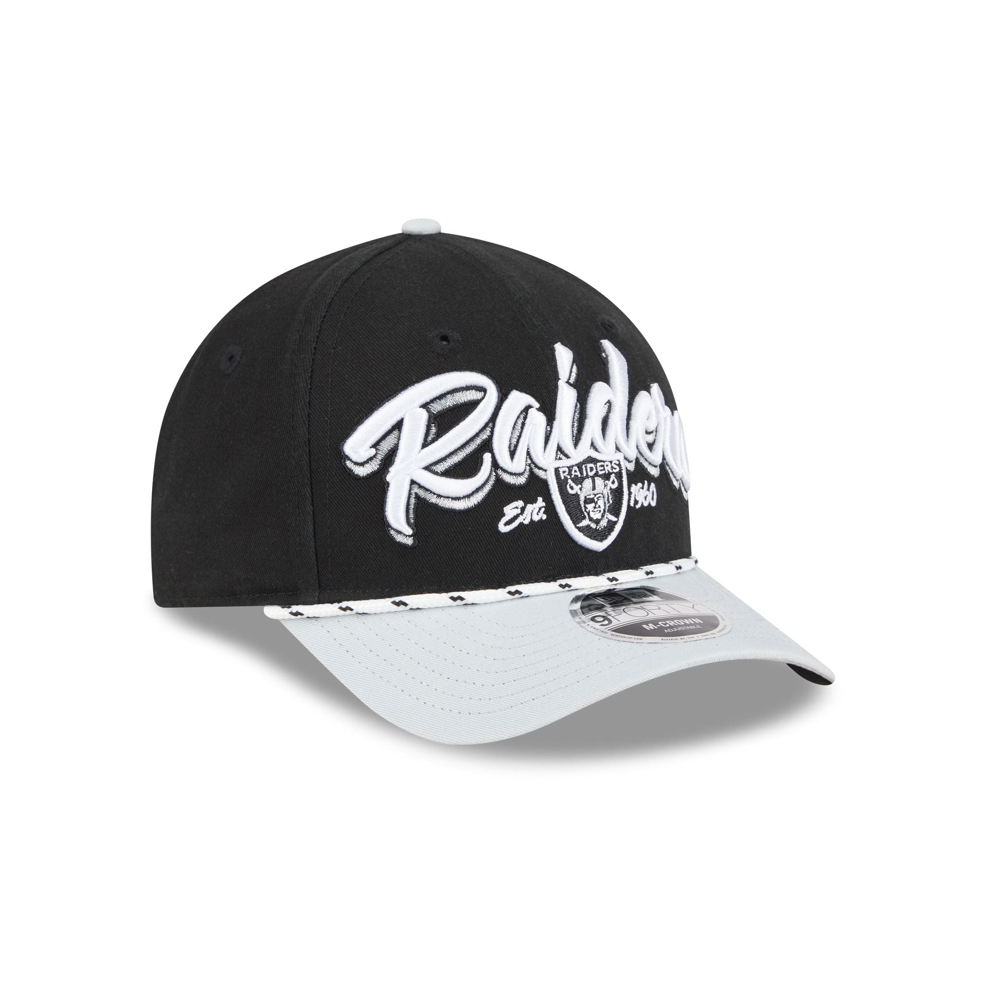 Las Vegas Raiders Team Loyal 9FORTY M-Crown Snapback Hat
