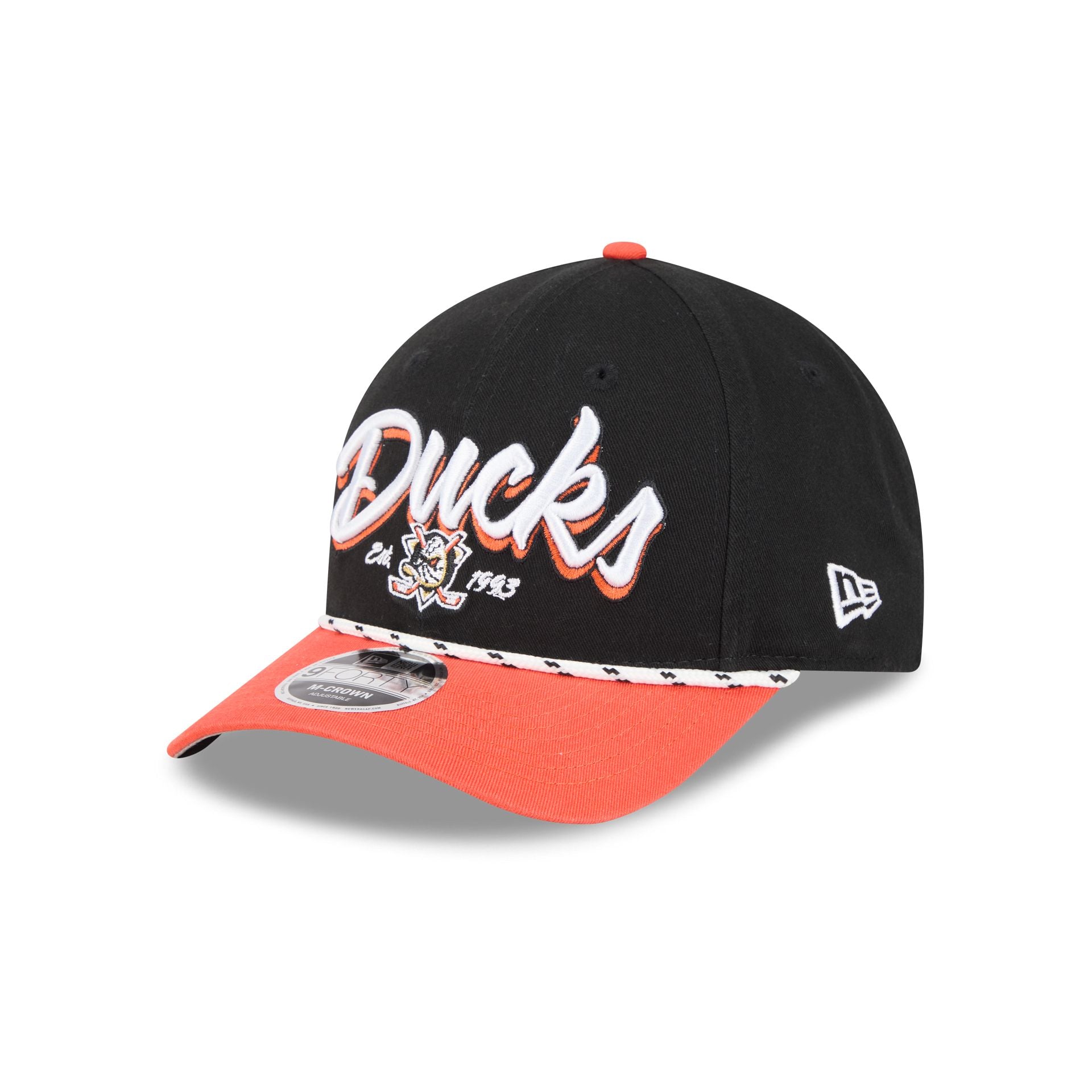 Anaheim Ducks Team Loyal 9FORTY M-Crown Snapback Hat