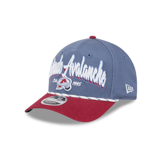 Colorado Avalanche Team Loyal 9FORTY M-Crown Snapback Hat - New Era Cap