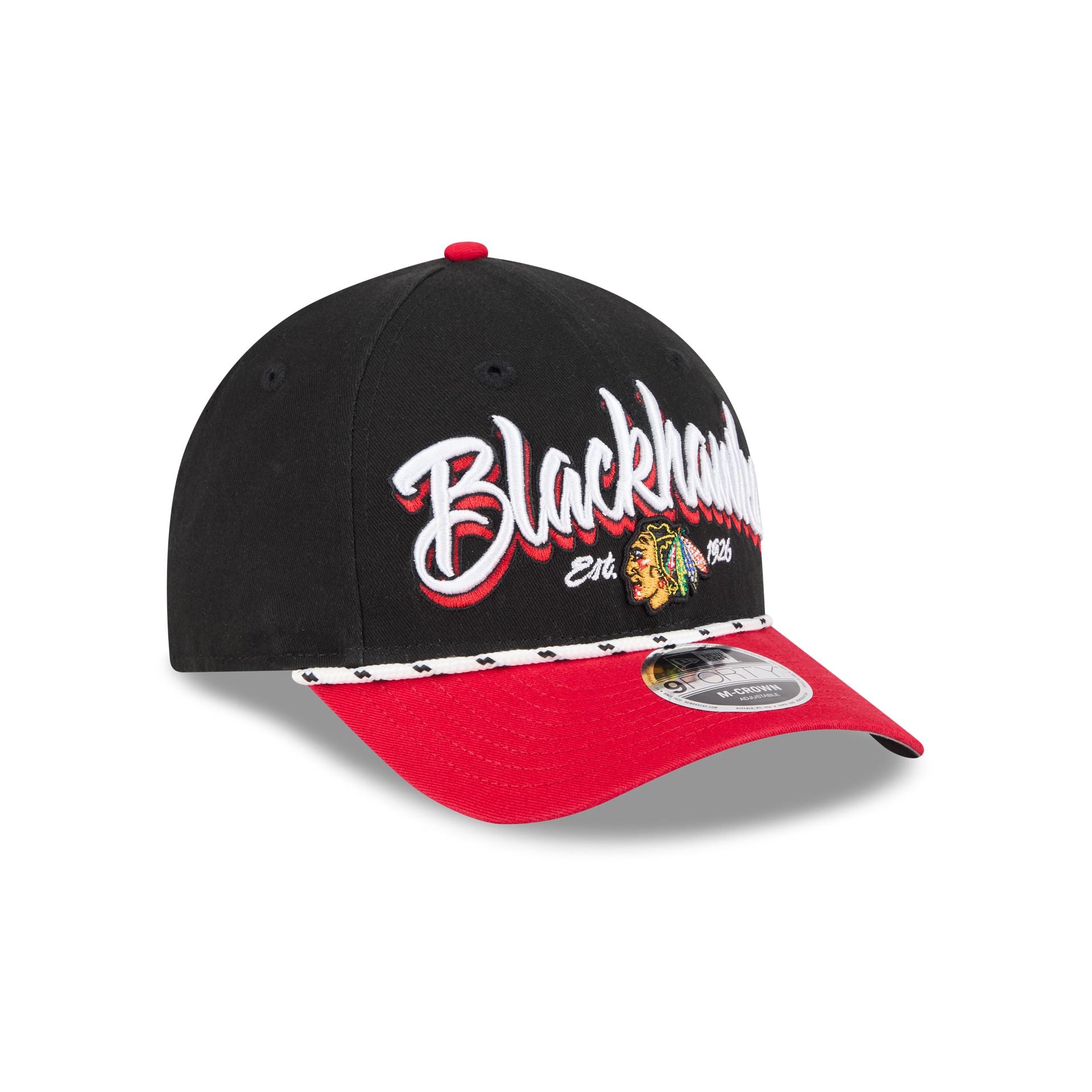 Chicago Blackhawks Team Loyal 9FORTY M-Crown Snapback Hat