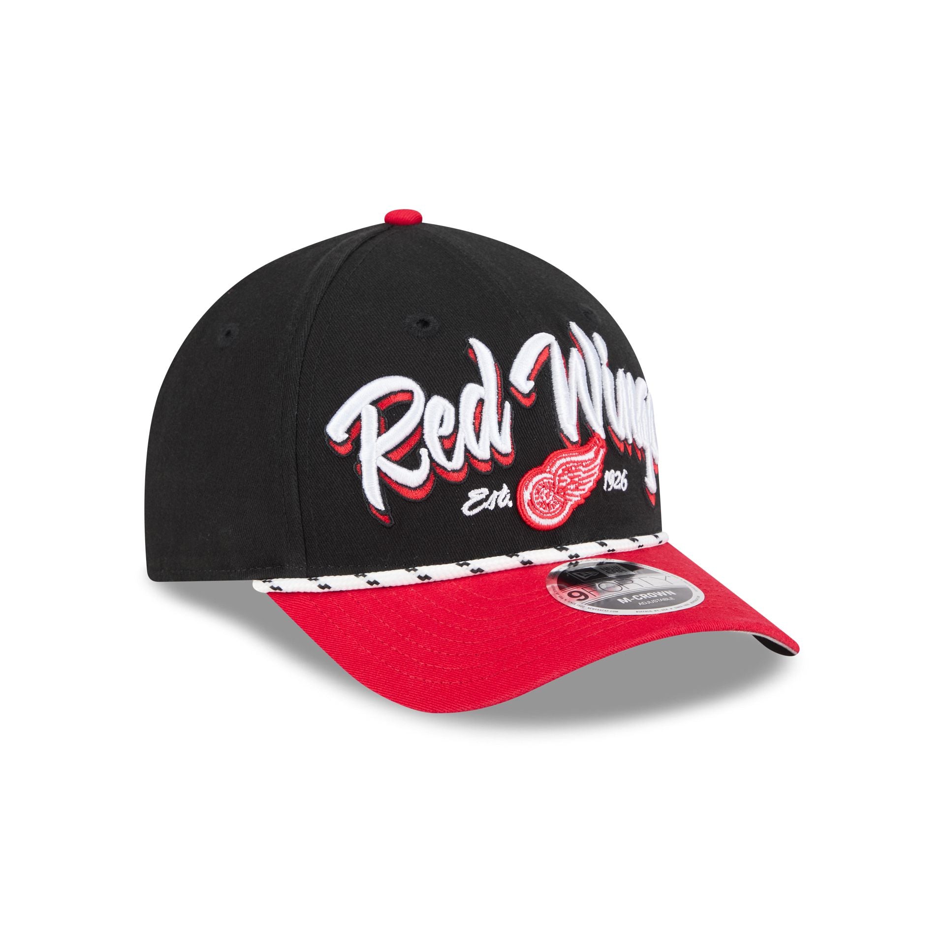 Detroit Red Wings Team Loyal 9FORTY M-Crown Snapback Hat