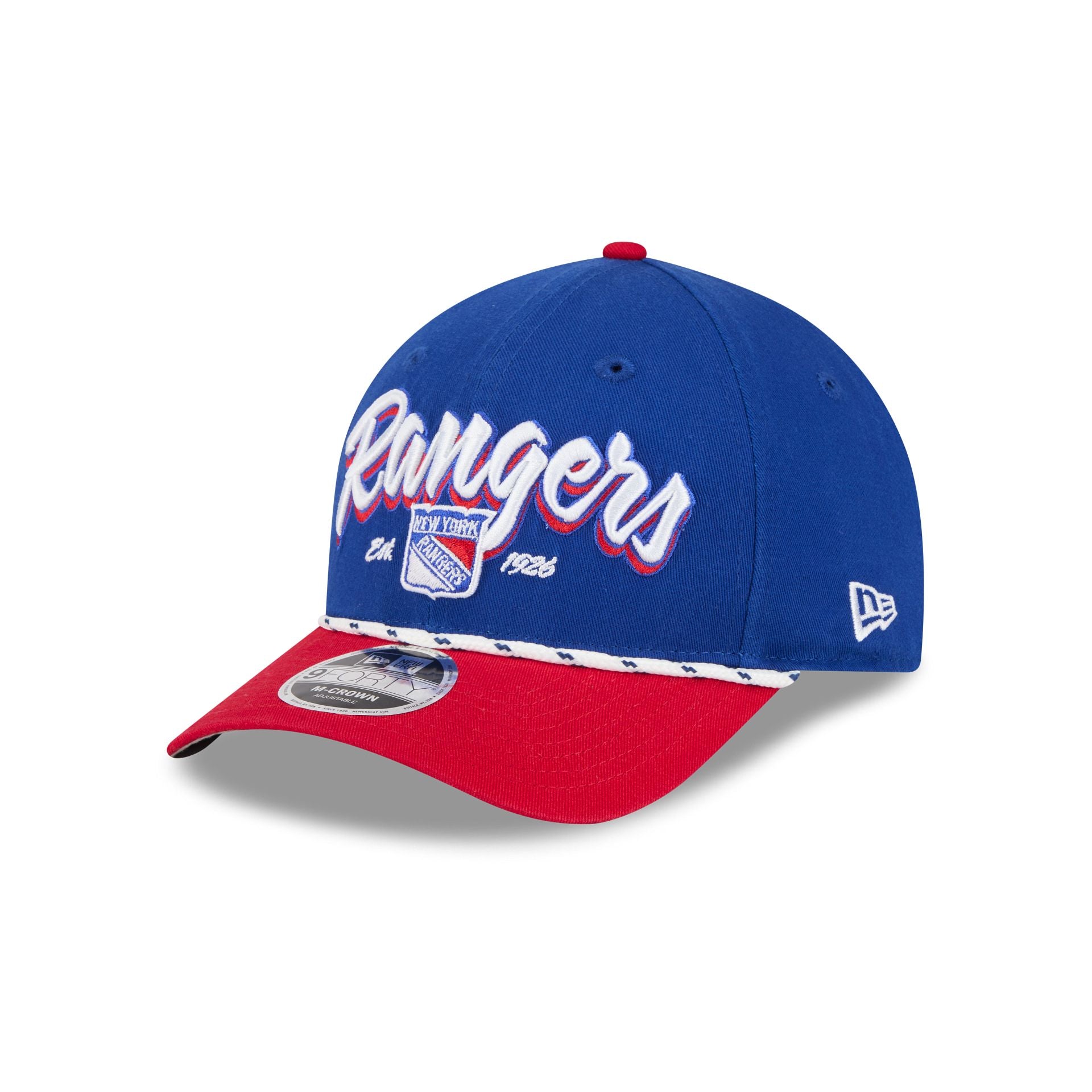 New York Rangers Team Loyal 9FORTY M-Crown Snapback Hat – New Era Cap