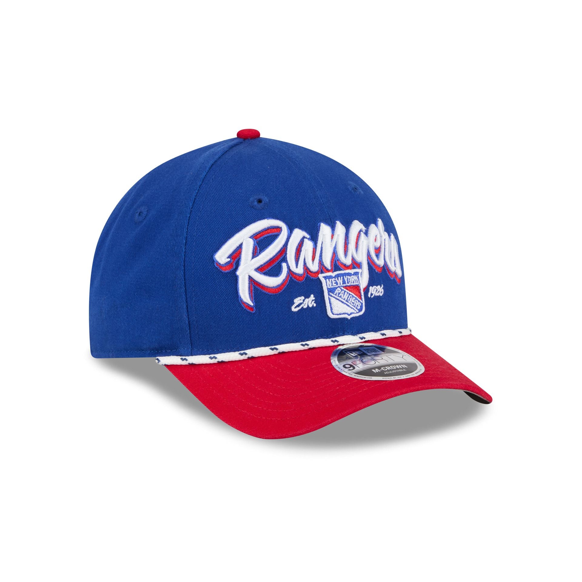 New York Rangers Team Loyal 9FORTY M-Crown Snapback Hat