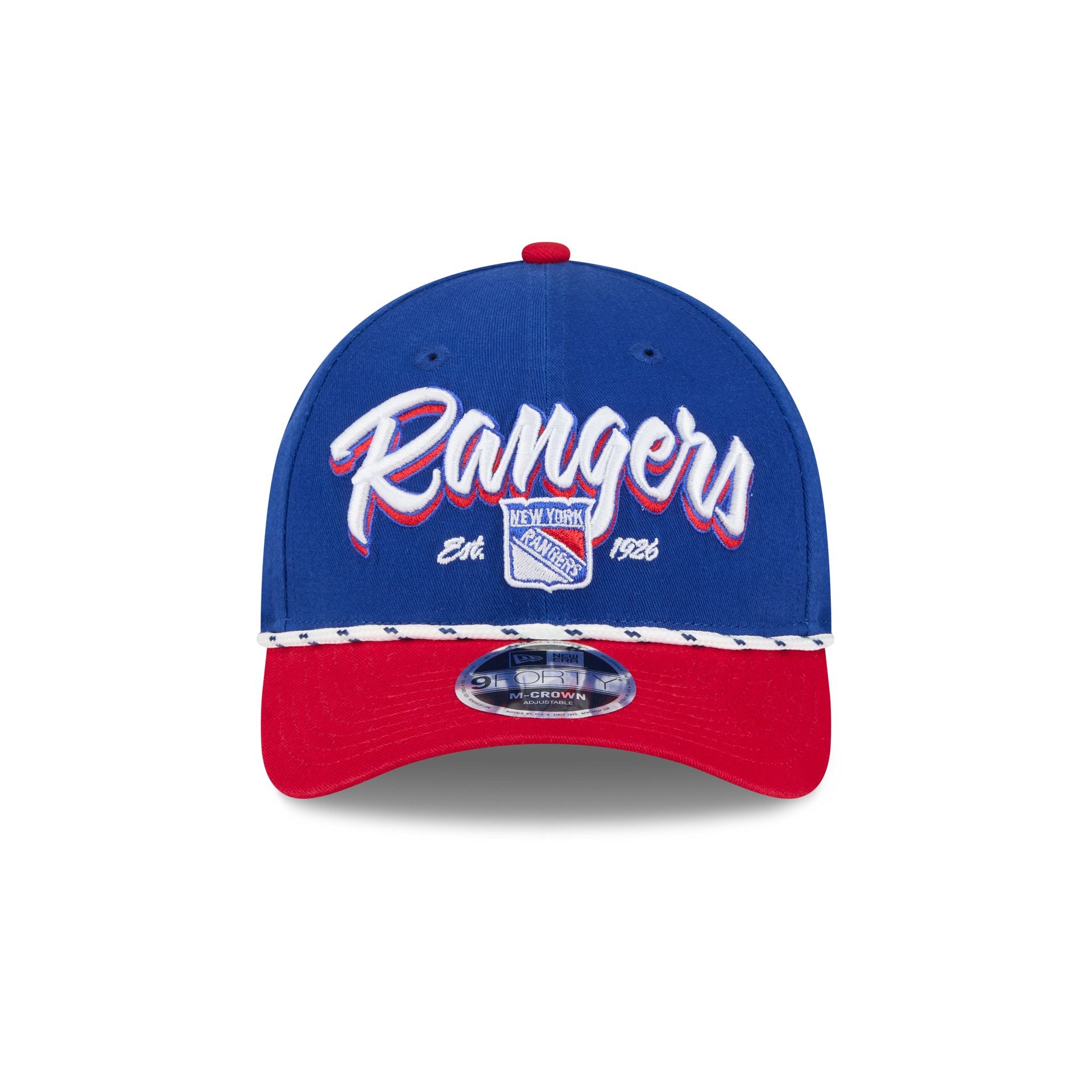 New York Rangers Team Loyal 9FORTY M-Crown Snapback Hat