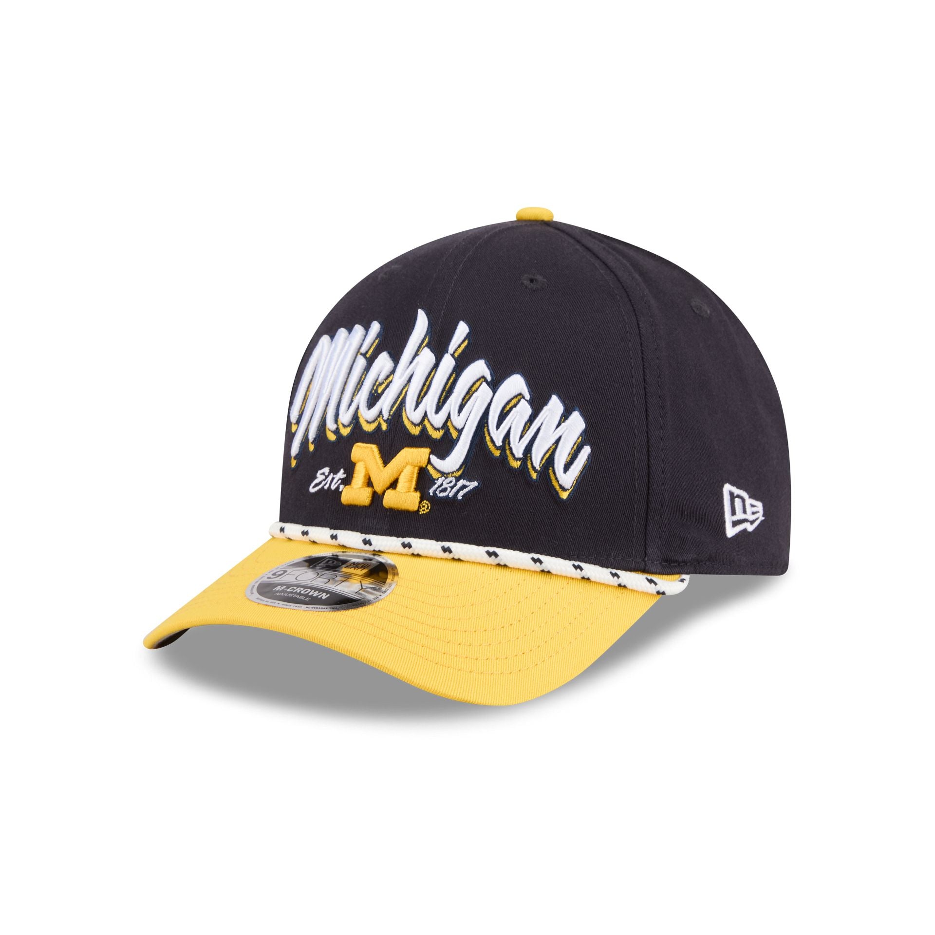 Michigan Wolverines Team Loyal 9FORTY M-Crown Snapback Hat