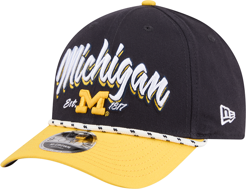 Michigan Wolverines Team Loyal 9FORTY M-Crown Snapback Hat