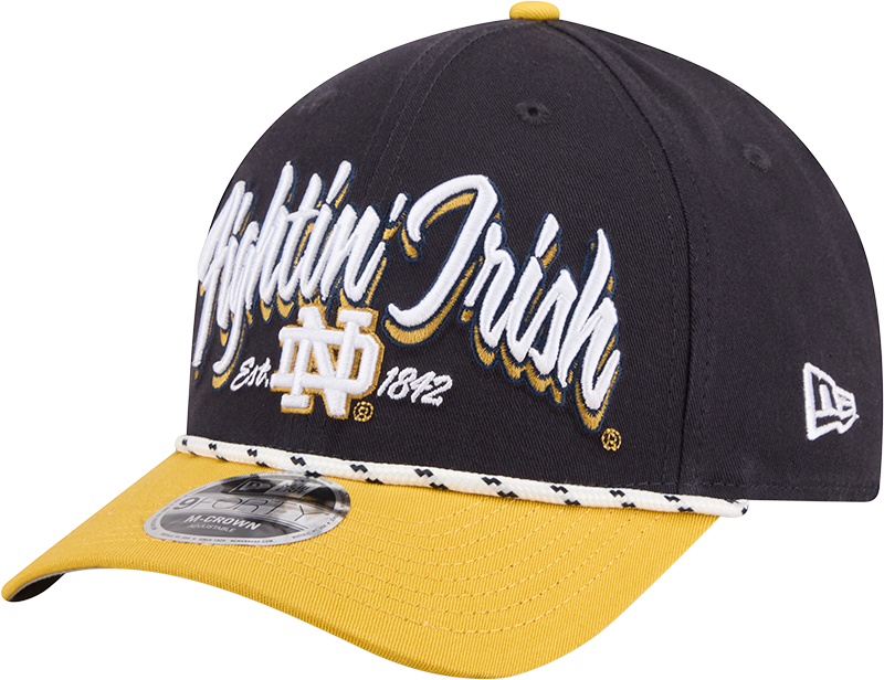 Notre Dame Fighting Irish Team Loyal 9FORTY M-Crown Snapback Hat