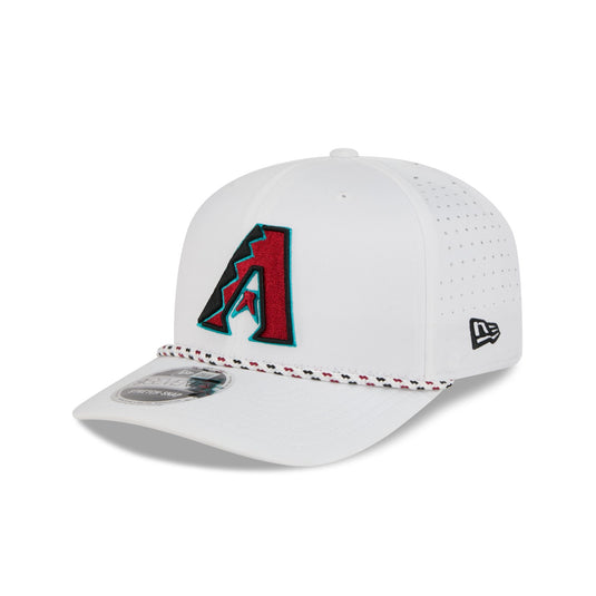 Arizona Diamondbacks Optic White Performance Rope 9SEVENTY Stretch-Snap Hat - New Era Cap