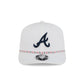 Atlanta Braves Optic White Performance Rope 9SEVENTY Stretch-Snap Hat