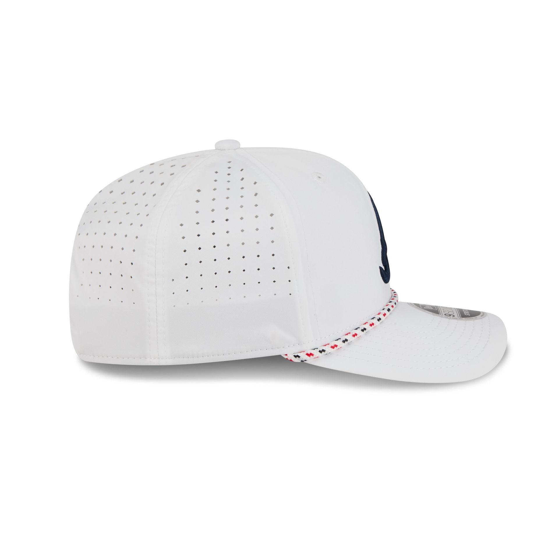 Atlanta Braves Optic White Performance Rope 9SEVENTY Stretch-Snap Hat