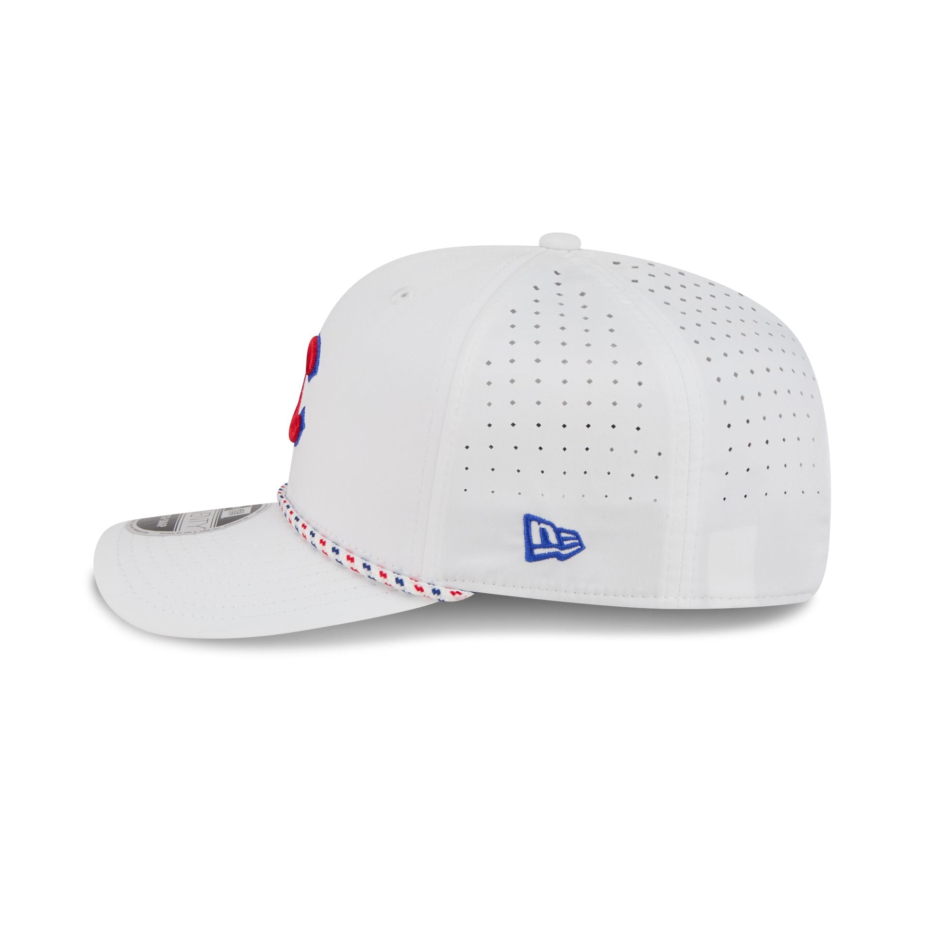 Chicago Cubs Optic White Performance Rope 9SEVENTY Stretch-Snap Hat
