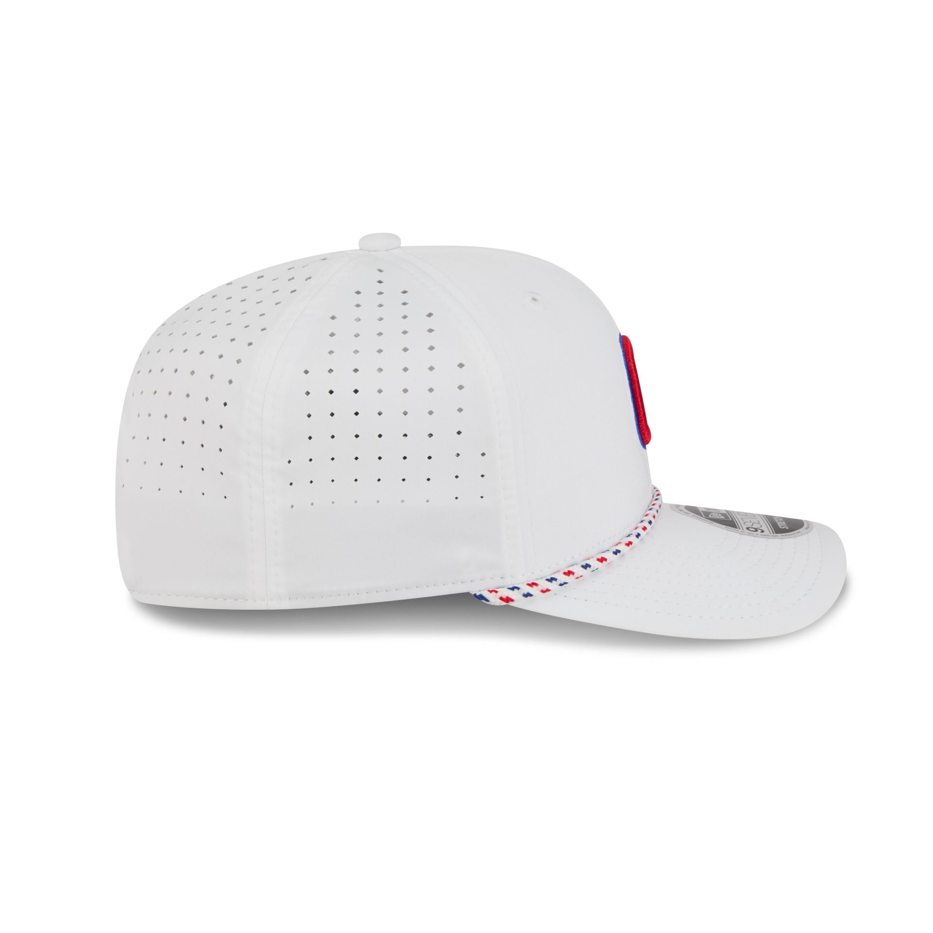 Chicago Cubs Optic White Performance Rope 9SEVENTY Stretch-Snap Hat