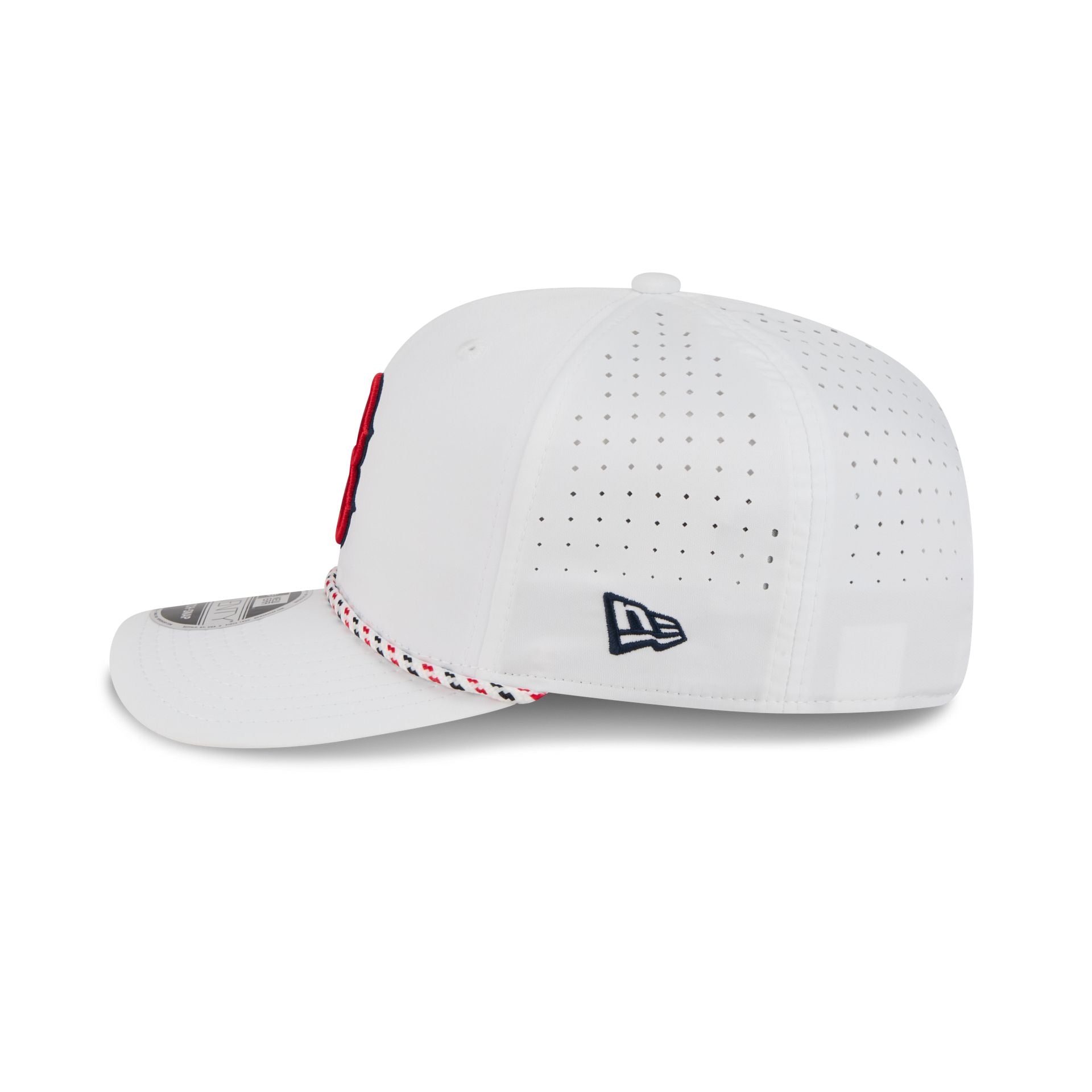 Boston Red Sox Optic White Performance Rope 9SEVENTY Stretch-Snap Hat