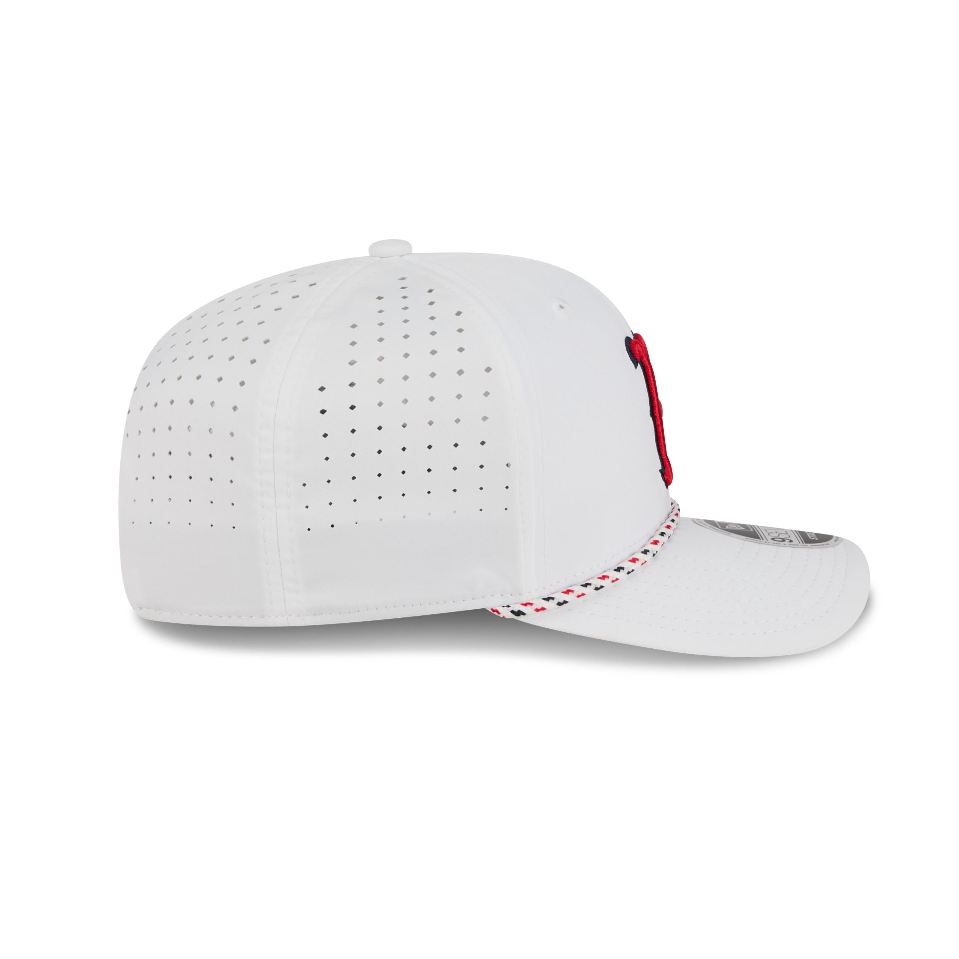 Boston Red Sox Optic White Performance Rope 9SEVENTY Stretch-Snap Hat