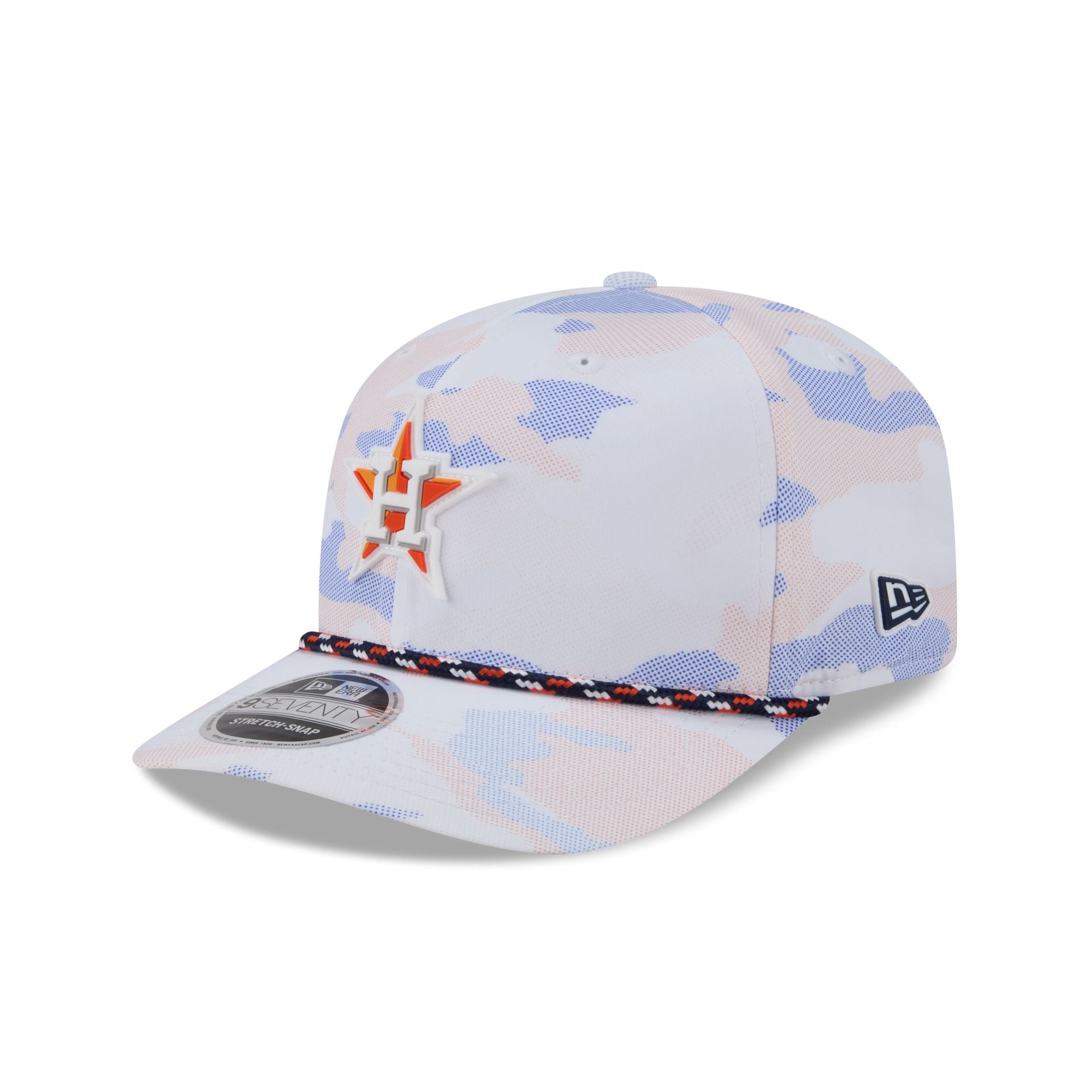 Houston Astros White Camo Performance Rope 9SEVENTY Stretch-Snap Hat ...