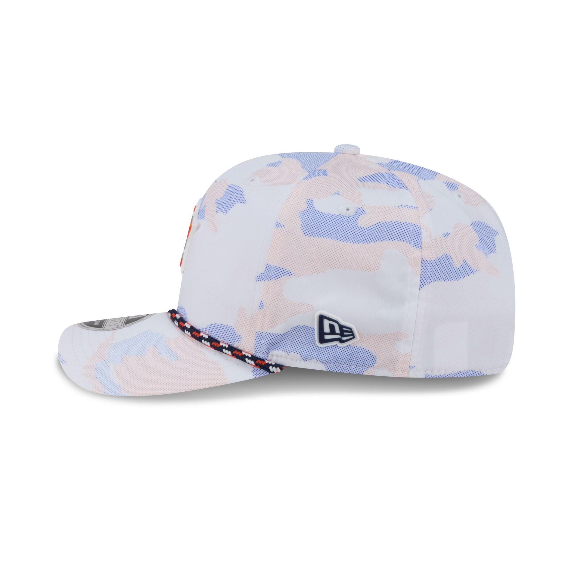 Houston Astros White Camo Performance Rope 9SEVENTY Stretch-Snap Hat
