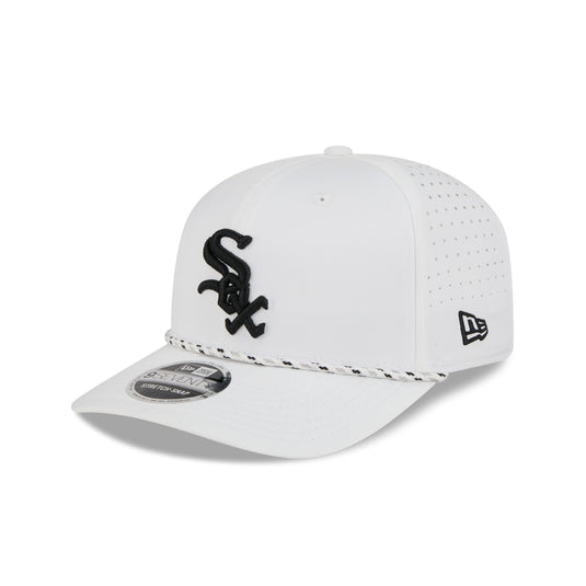 Chicago White Sox Optic White Performance Rope 9SEVENTY Stretch-Snap Hat - New Era Cap