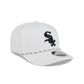Chicago White Sox Optic White Performance Rope 9SEVENTY Stretch-Snap Hat