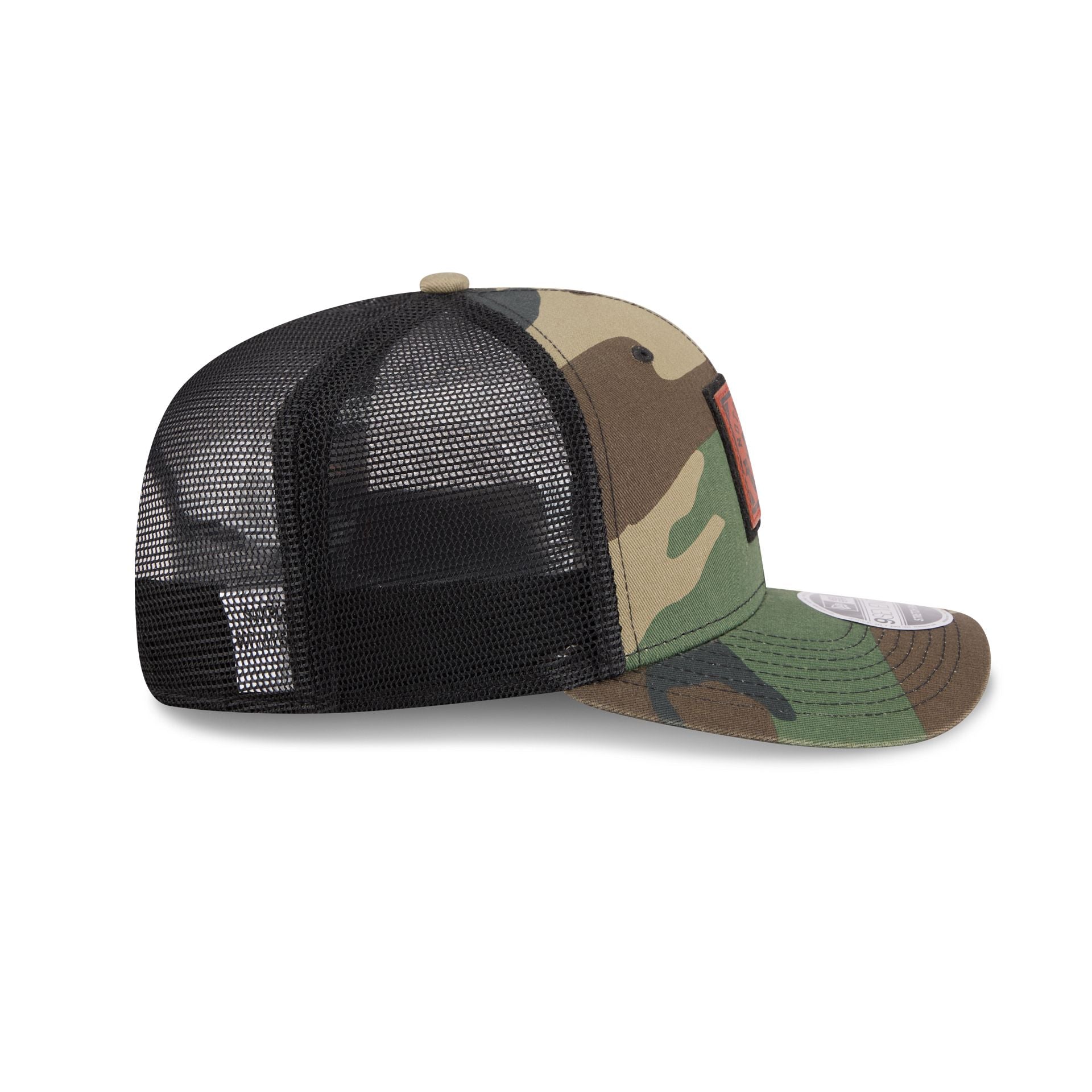 Notre Dame Fighting Irish Camo Canvas 9SEVENTY Trucker Hat