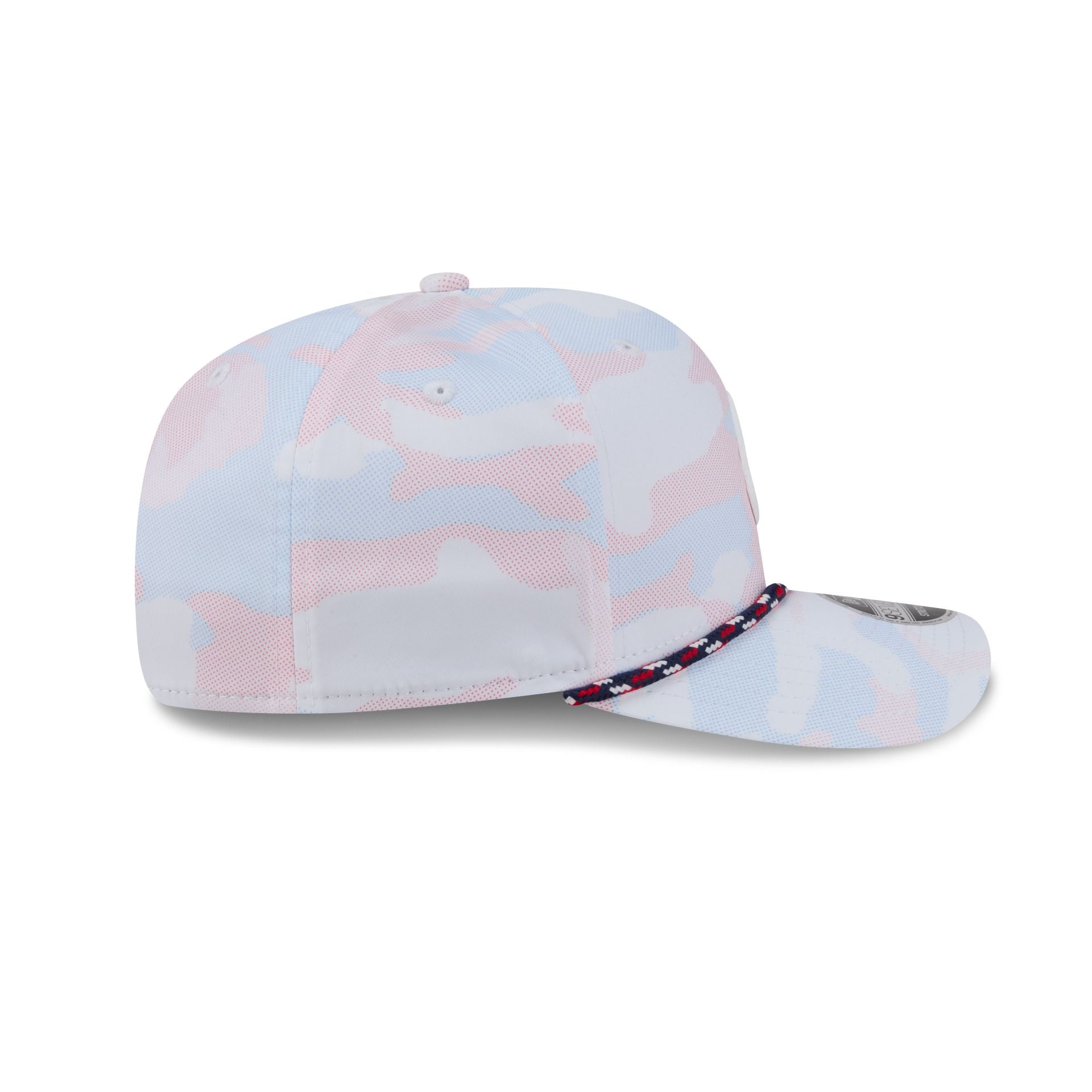 Atlanta Braves White Camo Performance Rope 9SEVENTY Stretch-Snap Hat