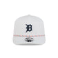 Detroit Tigers Optic White Performance Rope 9SEVENTY Stretch-Snap Hat