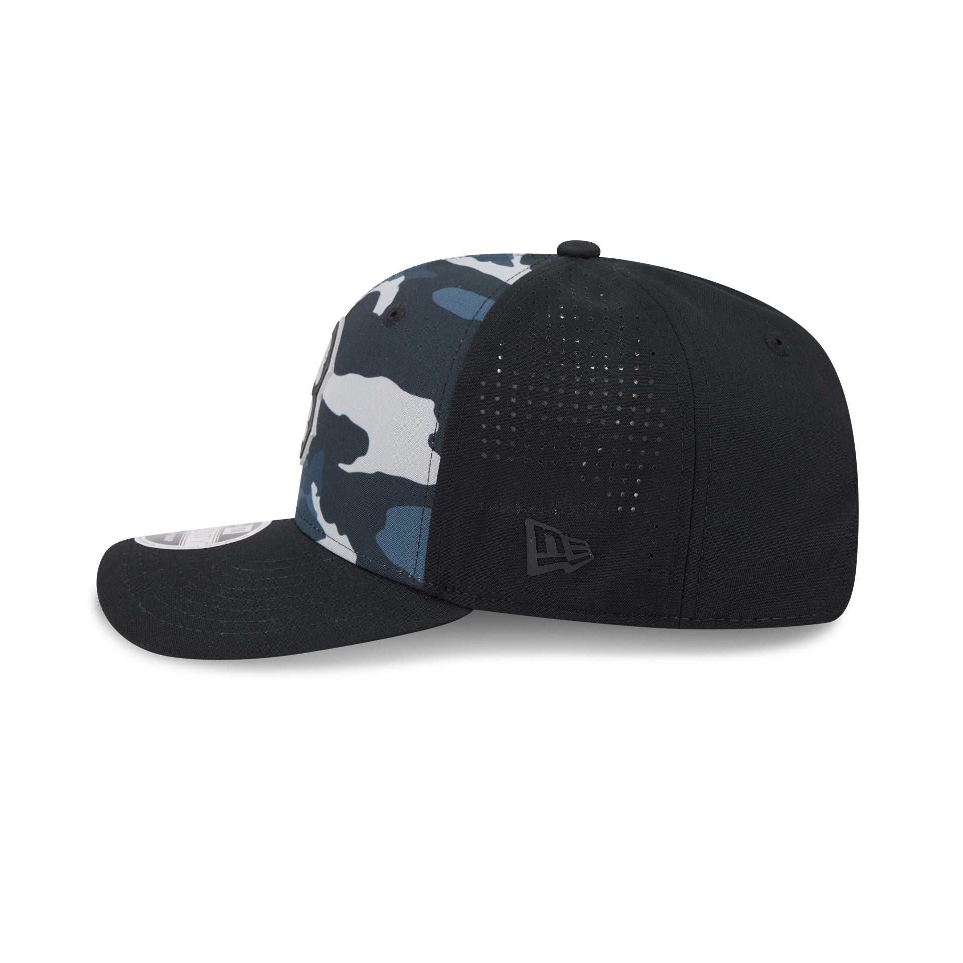 Boston Red Sox Black Camo Performance 9SEVENTY Stretch-Snap Hat