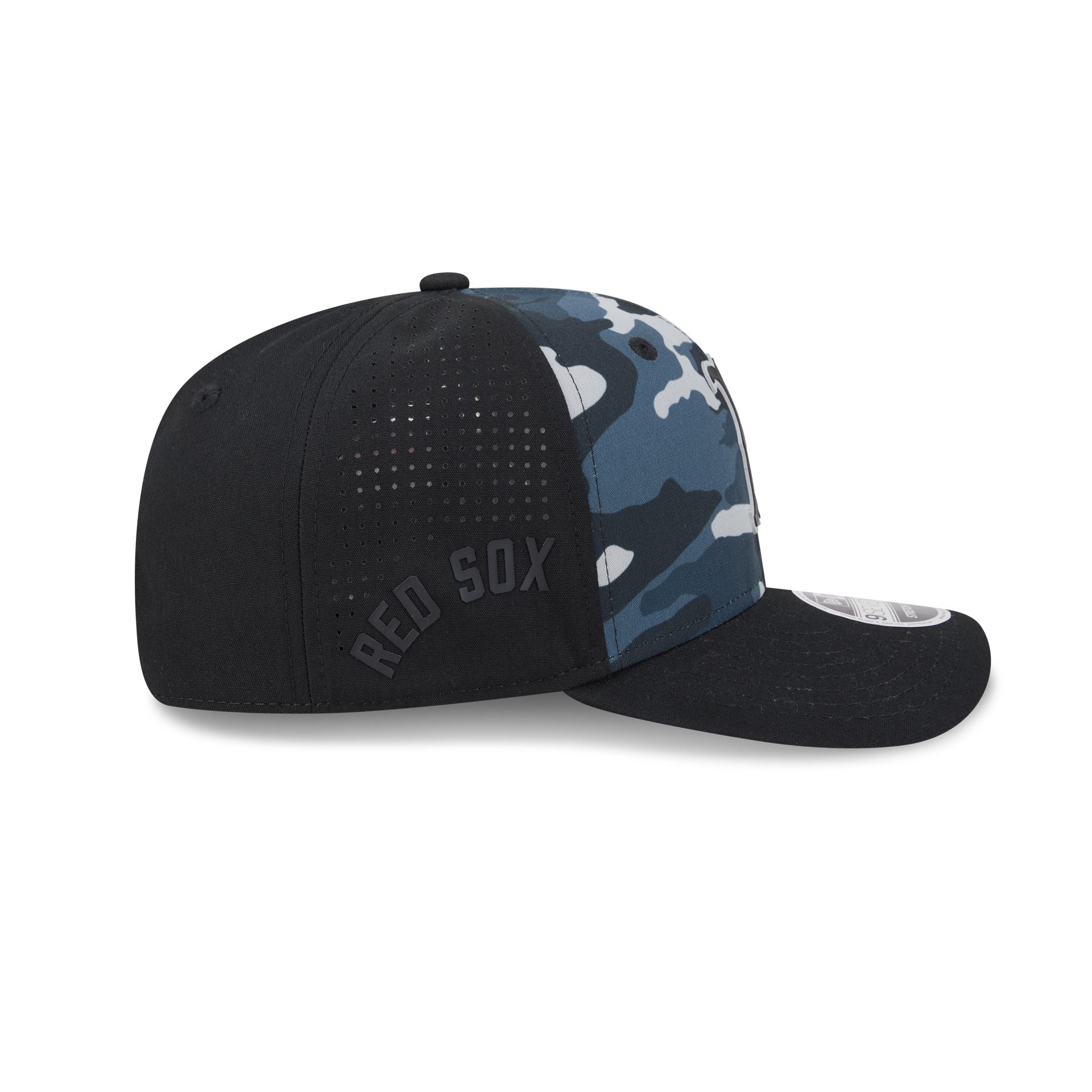 Boston Red Sox Black Camo Performance 9SEVENTY Stretch-Snap Hat