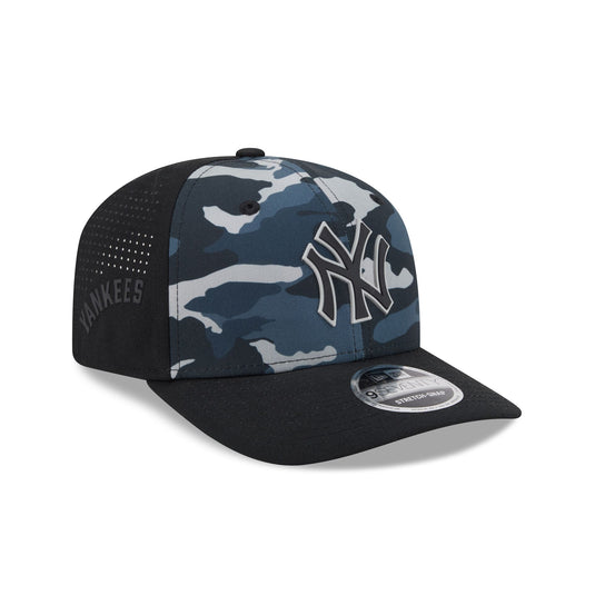 New York Yankees Black Camo Performance 9SEVENTY Stretch-Snap Hat - New Era Cap