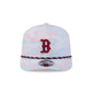 Boston Red Sox White Camo Performance Rope 9SEVENTY Stretch-Snap Hat