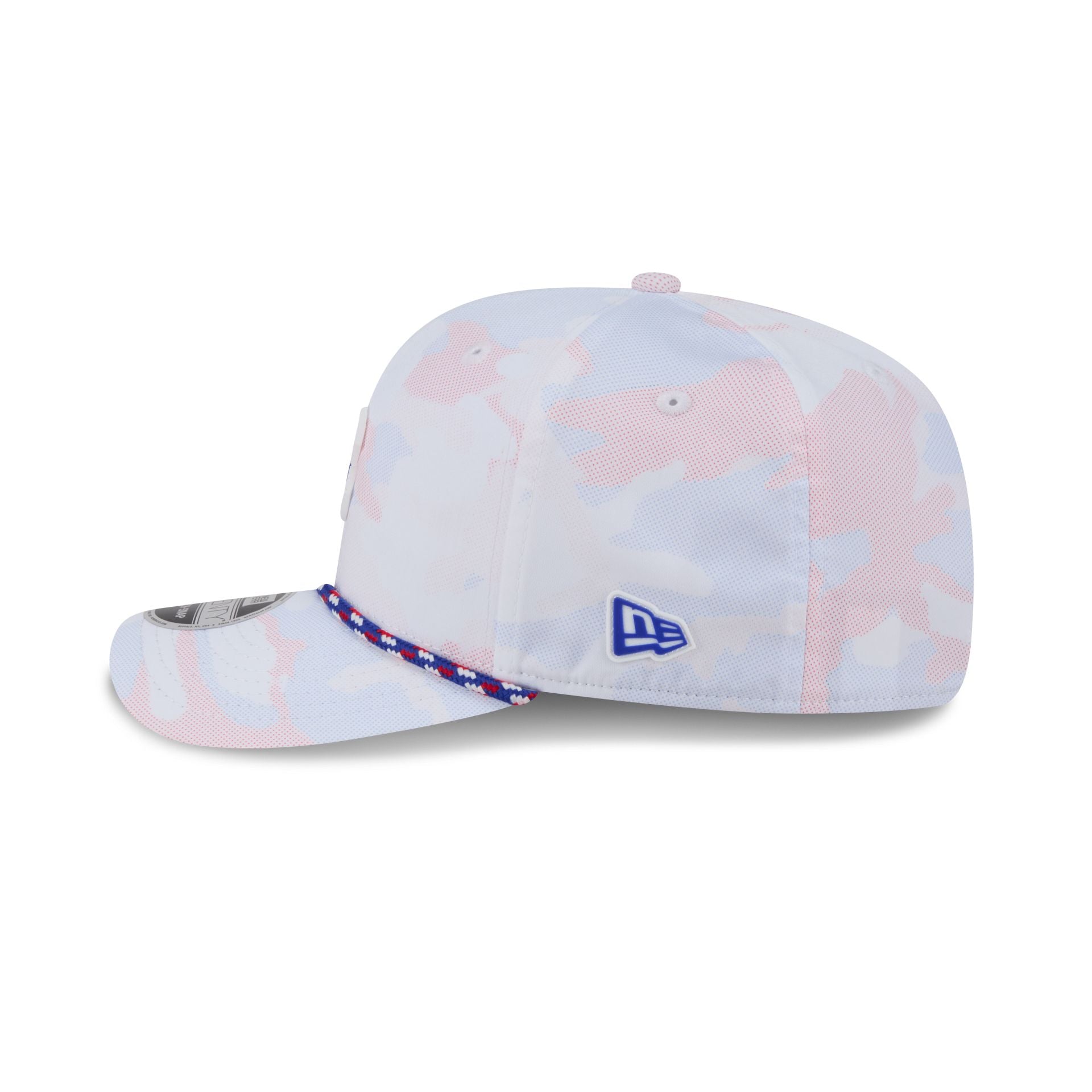 Chicago Cubs White Camo Performance Rope 9SEVENTY Stretch-Snap Hat