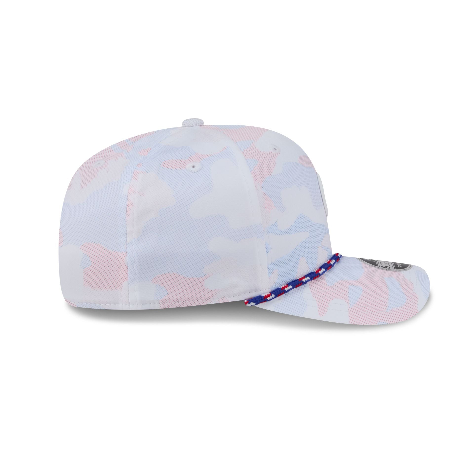 Chicago Cubs White Camo Performance Rope 9SEVENTY Stretch-Snap Hat