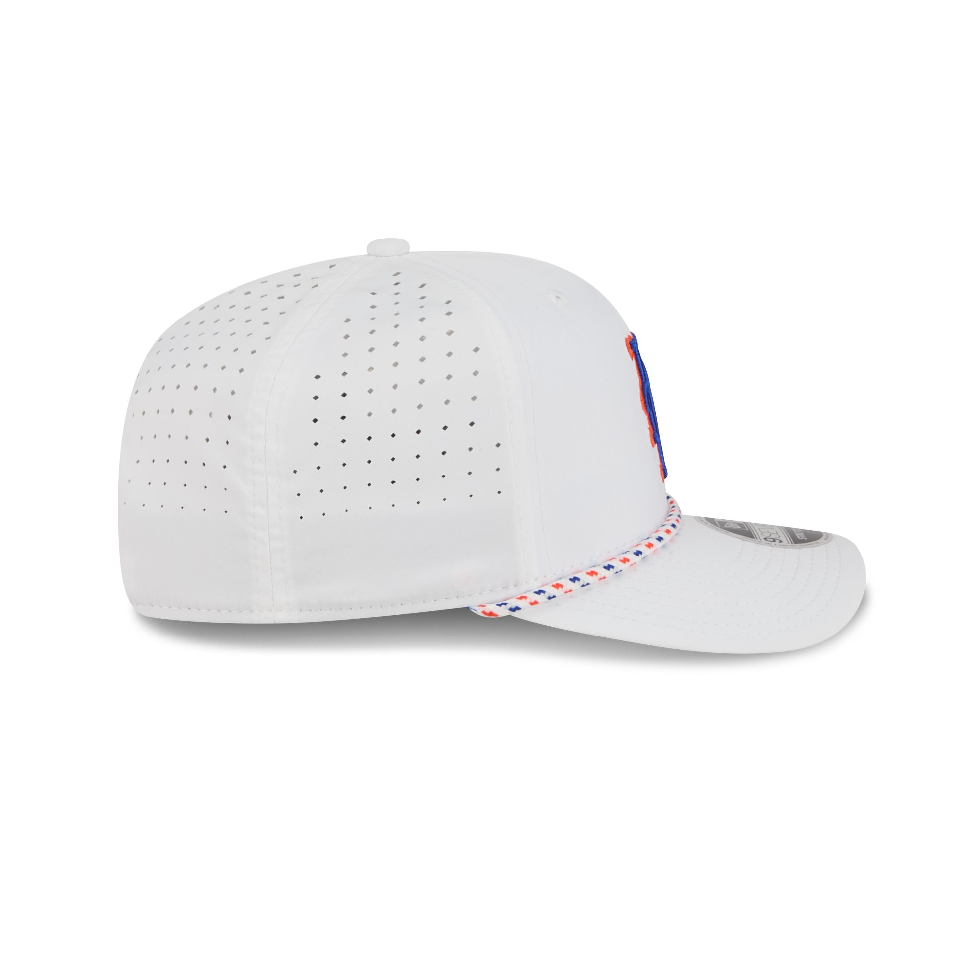 New York Mets Optic White Performance Rope 9SEVENTY Stretch-Snap Hat