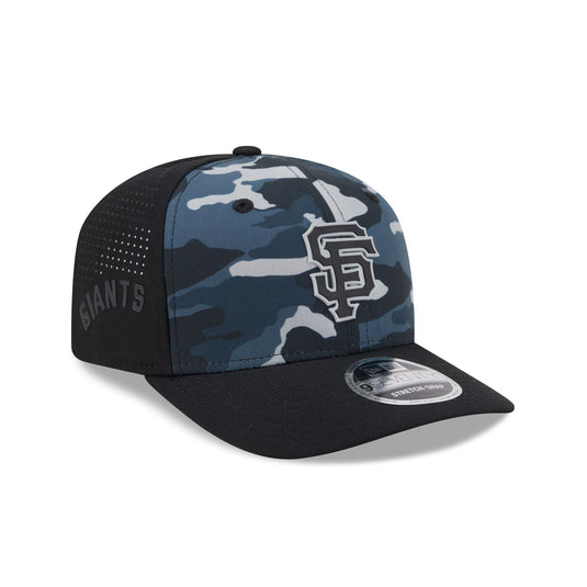 San Francisco Giants Black Camo Performance 9SEVENTY Stretch-Snap Hat - New Era Cap