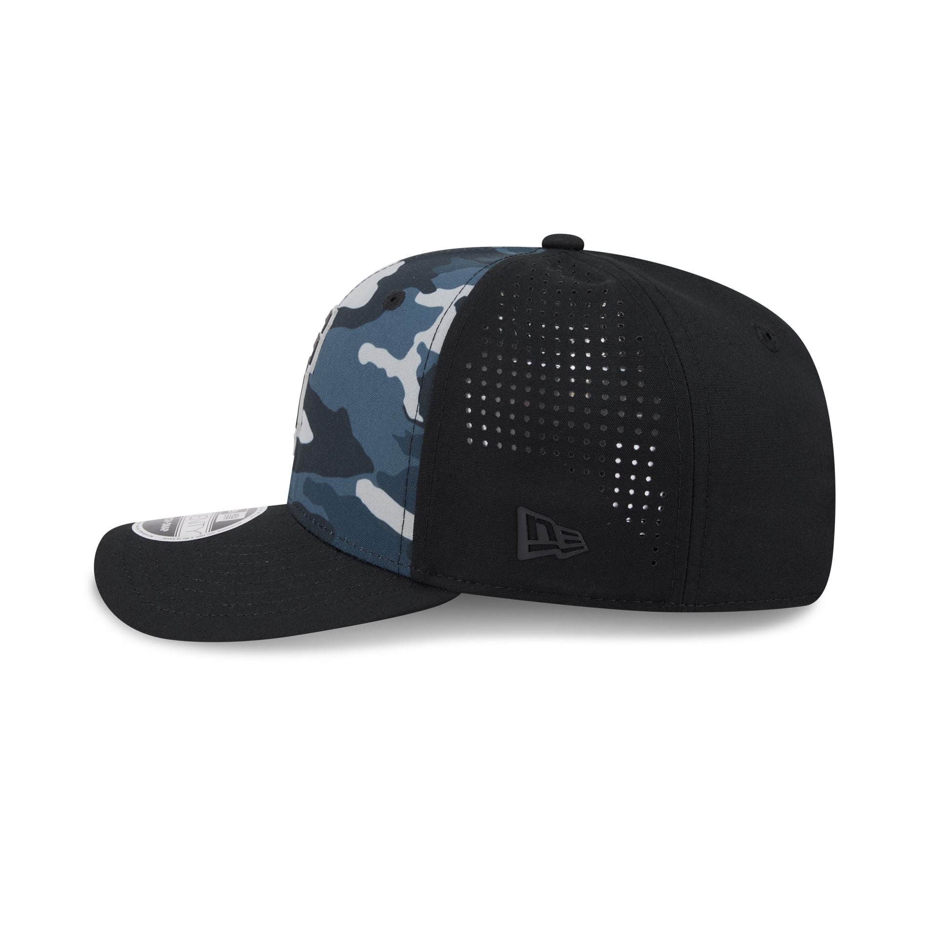 San Francisco Giants Black Camo Performance 9SEVENTY Stretch-Snap Hat