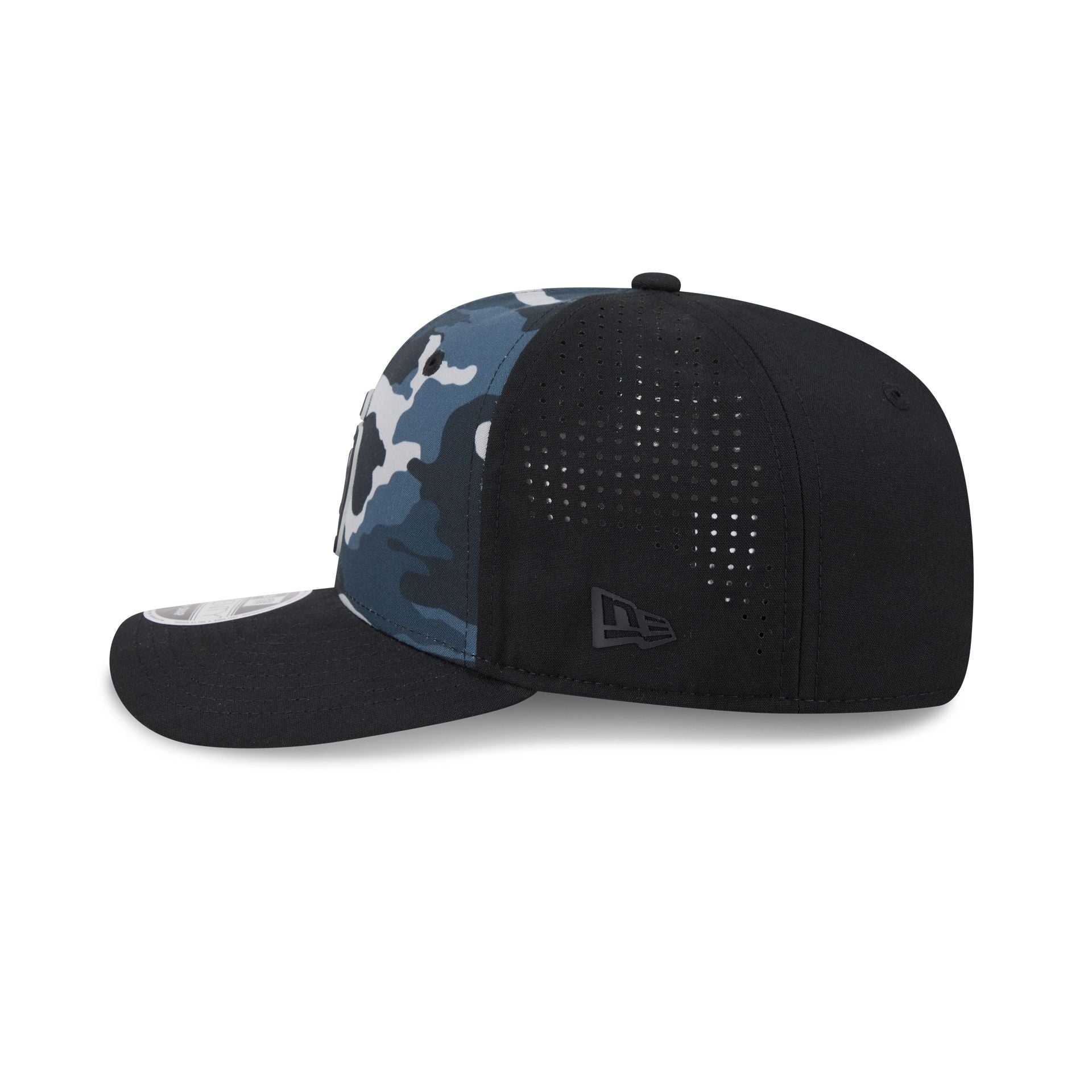 San Diego Padres Black Camo Performance 9SEVENTY Stretch-Snap Hat