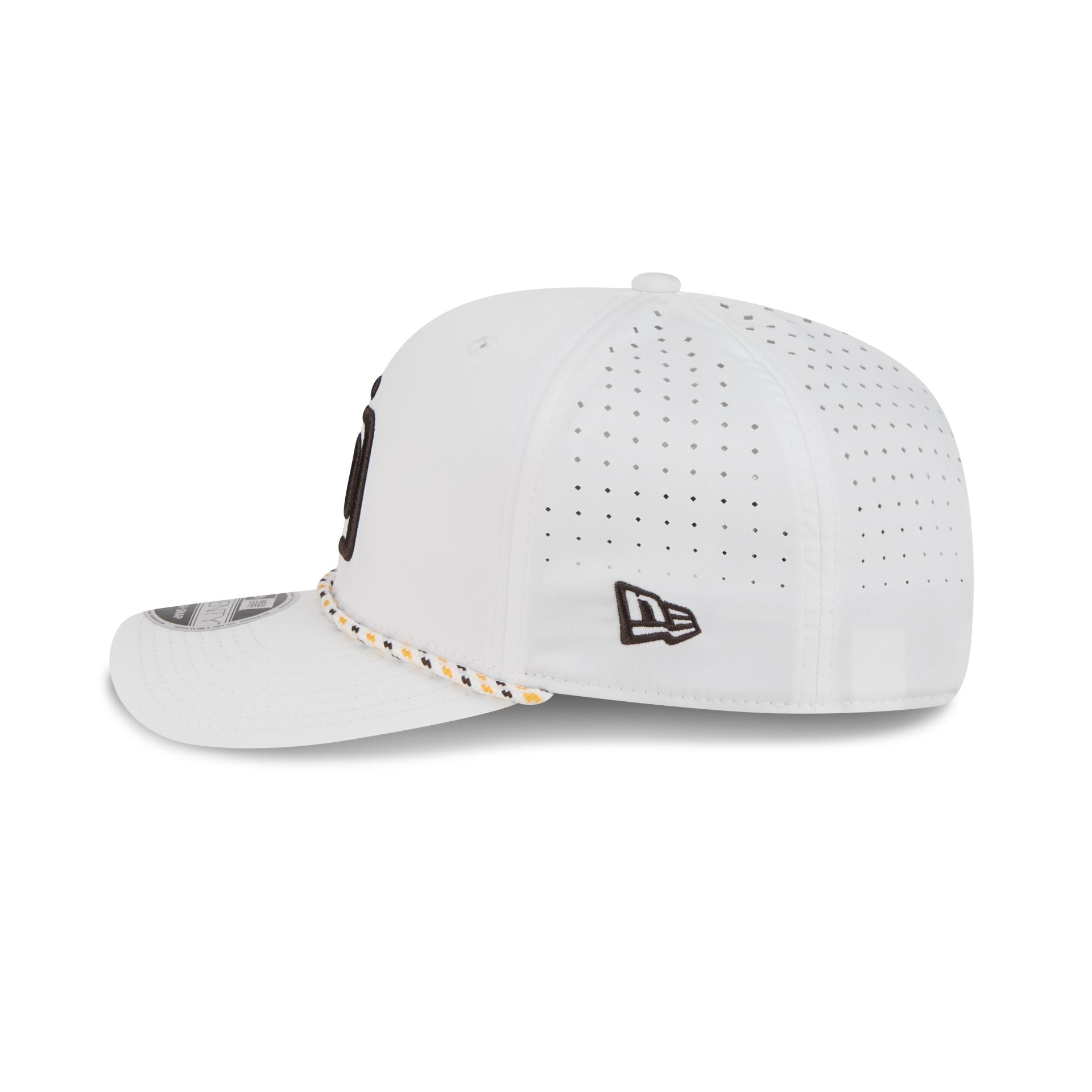 San Diego Padres Optic White Performance Rope 9SEVENTY Stretch-Snap Hat