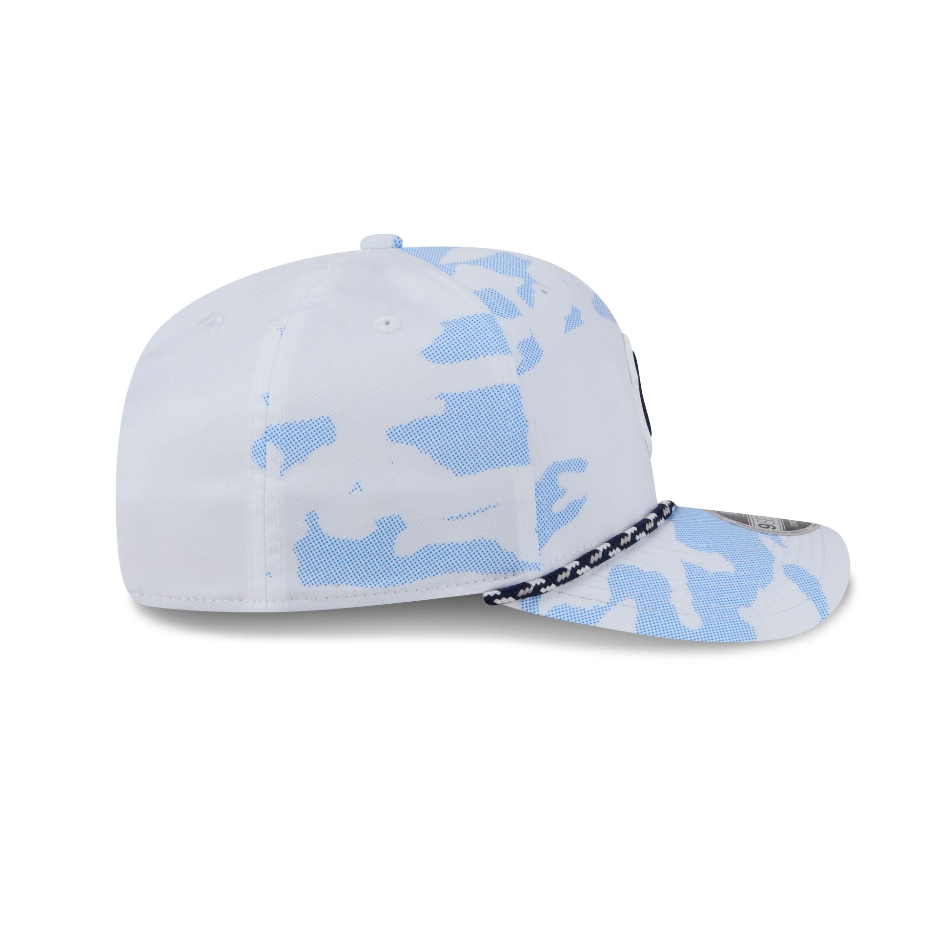 New York Yankees White Camo Performance Rope 9SEVENTY Stretch-Snap Hat