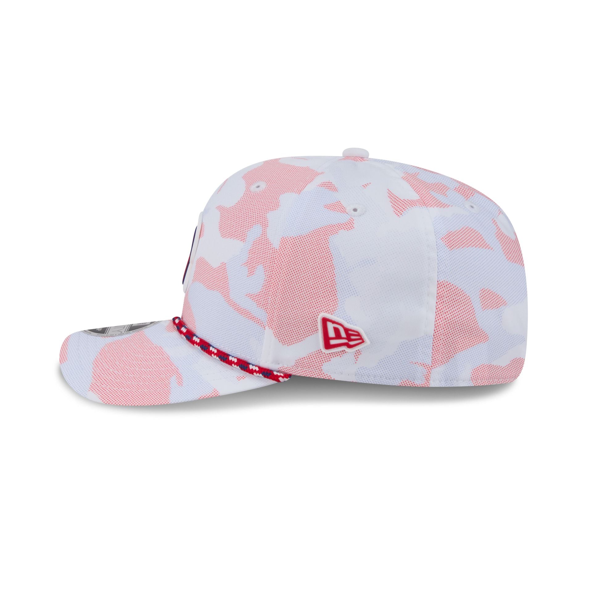 Philadelphia Phillies White Camo Performance Rope 9SEVENTY Stretch-Snap Hat