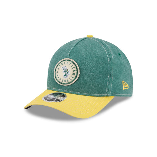 Athletics Felt 9FORTY M-Crown A-Frame Snapback Hat - New Era Cap