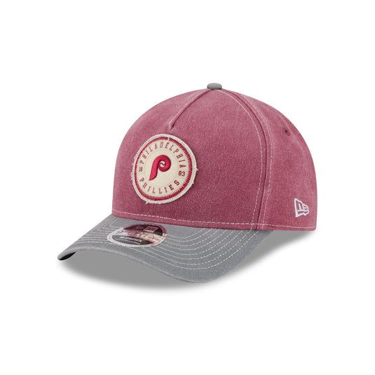 Philadelphia Phillies Felt 9FORTY M-Crown A-Frame Snapback Hat - New Era Cap